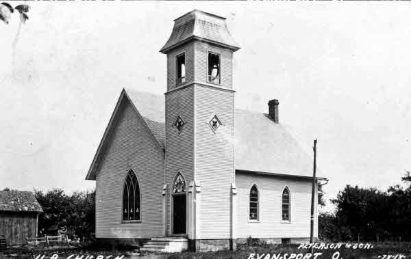 Evansport UB Church edited twice Evansport UB Church edited twice