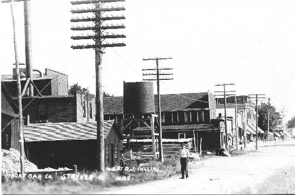 Stryker Boat Oar Company ca 1910 Stryker Boat Oar Company ca 1910